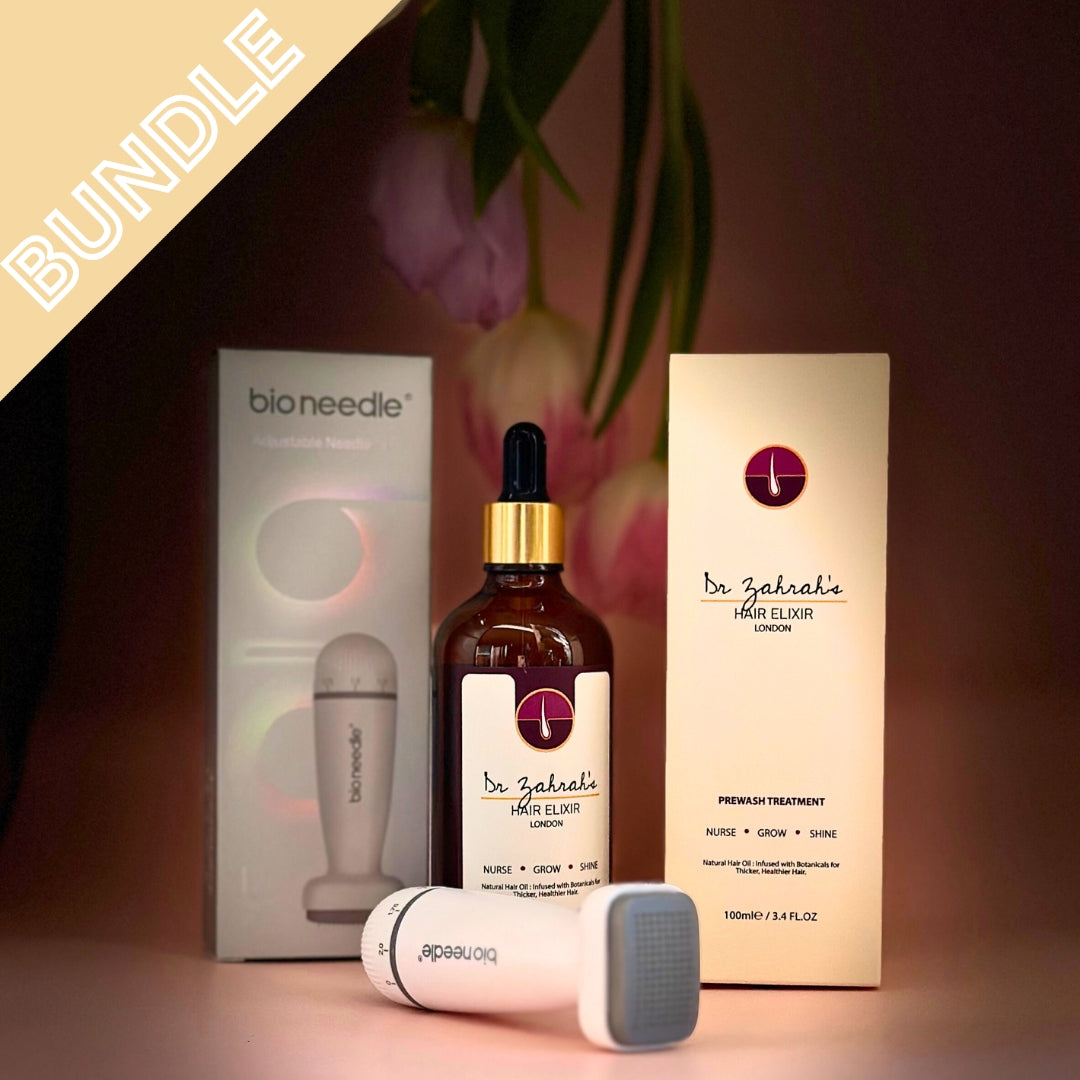 Spring Bundle - Dr Zahrah's Hair Elixir / Dermal Stamp